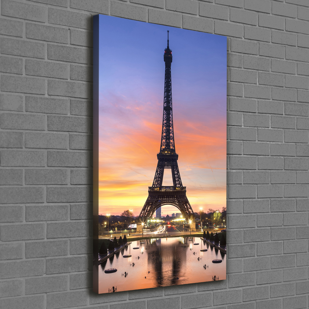 Tableau mural sur toile Architecture Tour Eiffel France