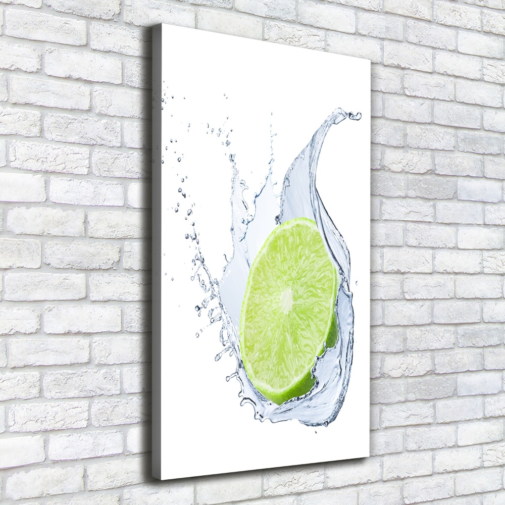 Tableau toile imprimée Citron vert