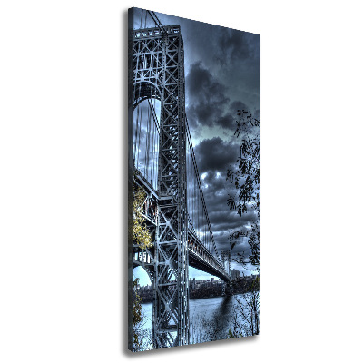 Tableau imprimé sur toile Pont New York