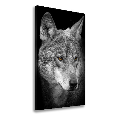 Tableau sur toile Portrait de loup