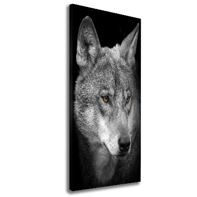 Tableau sur toile Portrait de loup