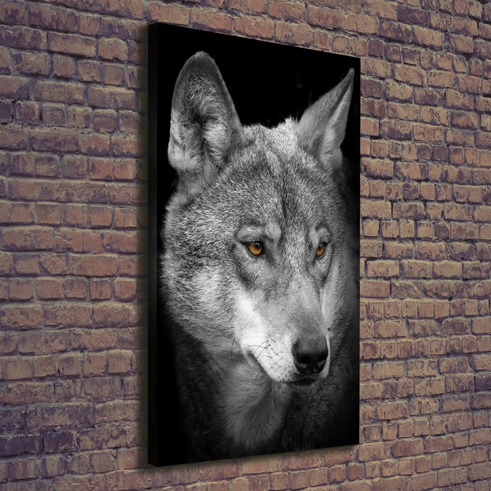 Tableau sur toile Portrait de loup