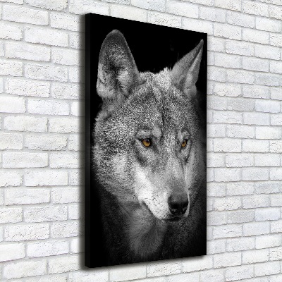 Tableau sur toile Portrait de loup