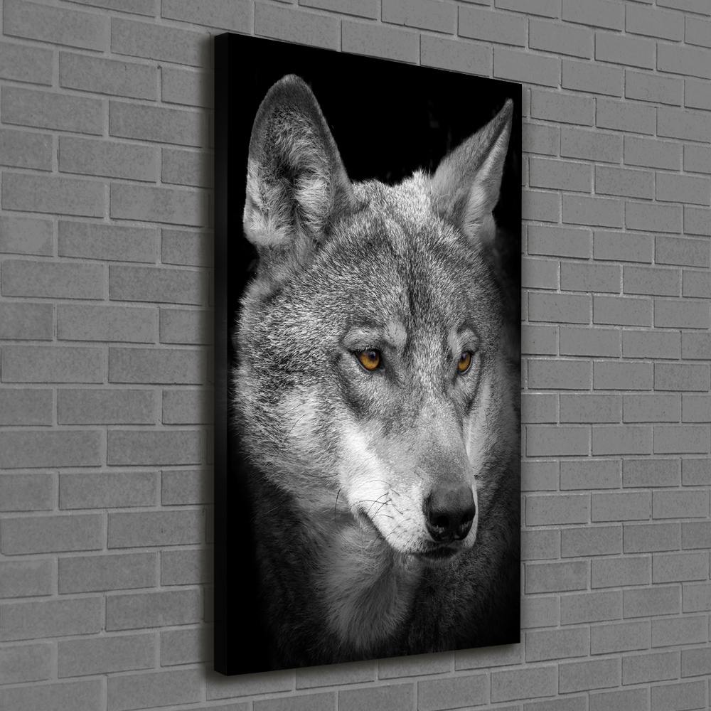 Tableau sur toile Portrait de loup