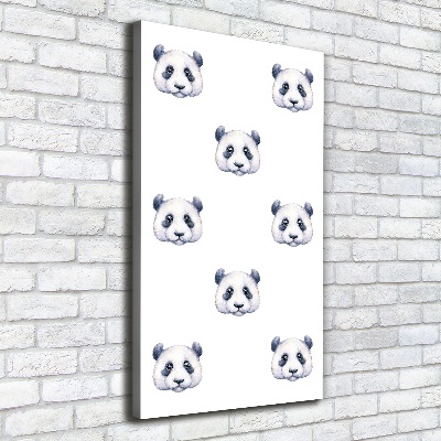 Tableau toile imprimée Pandas