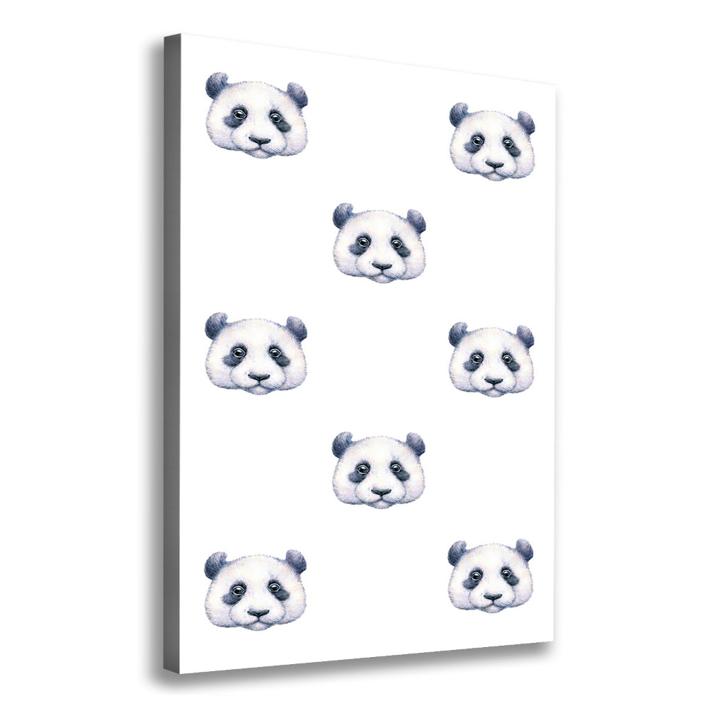 Tableau toile imprimée Pandas