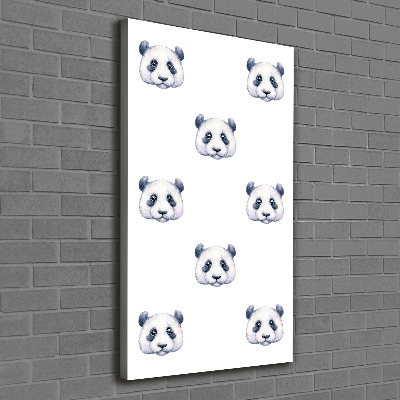 Tableau toile imprimée Pandas