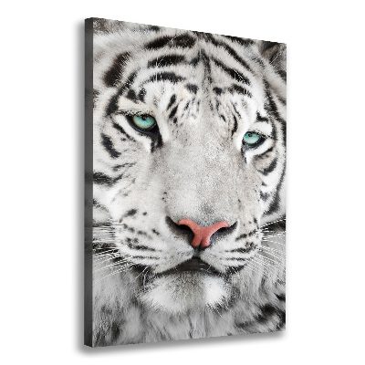 Tableau photo sur toile Tigre blanc