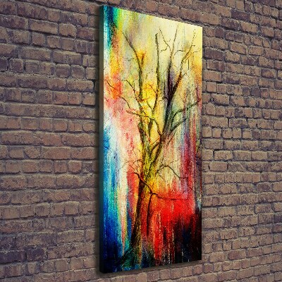 Tableau photo sur toile Arbre abstrait