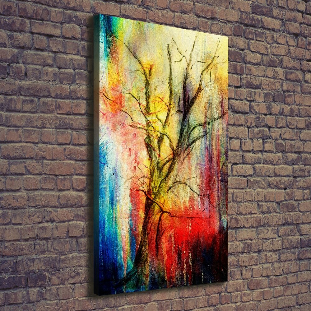 Tableau photo sur toile Arbre abstrait