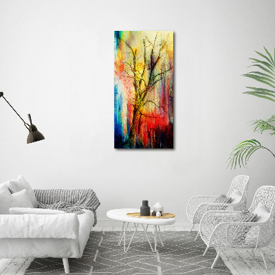 Tableau photo sur toile Arbre abstrait