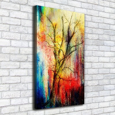 Tableau photo sur toile Arbre abstrait