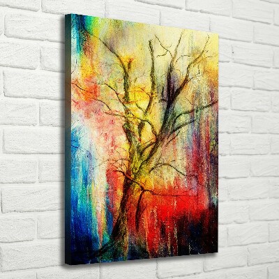 Tableau photo sur toile Arbre abstrait