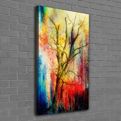 Tableau photo sur toile Arbre abstrait