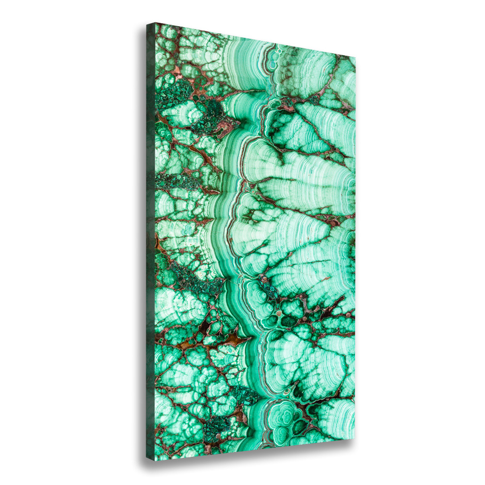 Tableau photo sur toile Texture de malachite