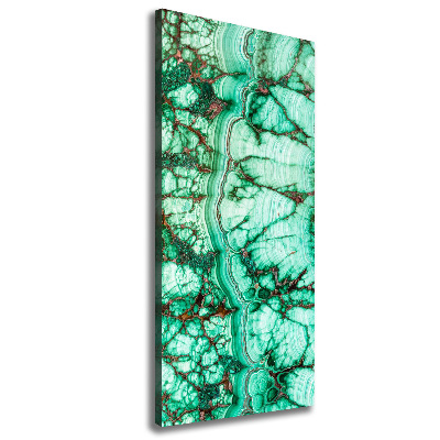 Tableau photo sur toile Texture de malachite