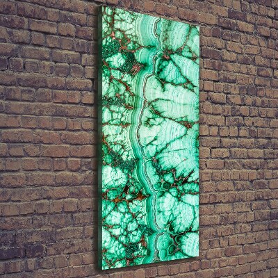 Tableau photo sur toile Texture de malachite