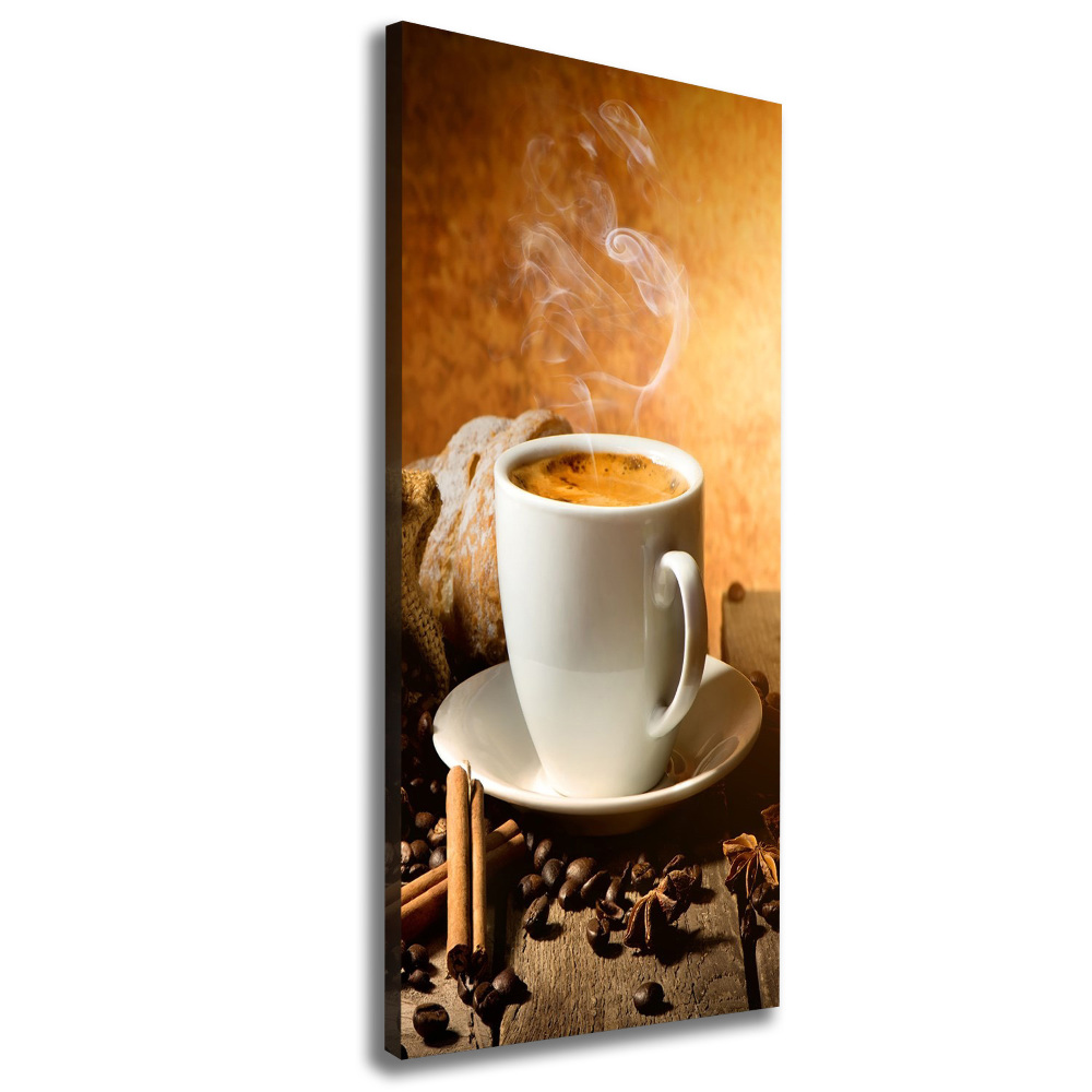 Tableau sur toile Café noir