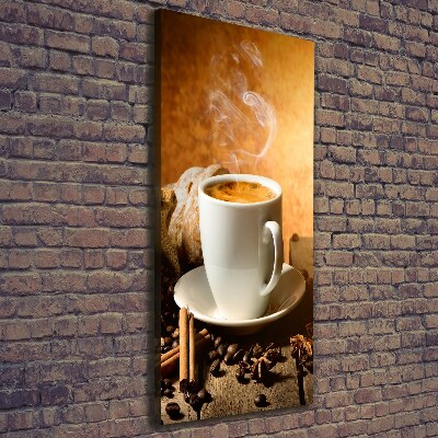 Tableau sur toile Café noir