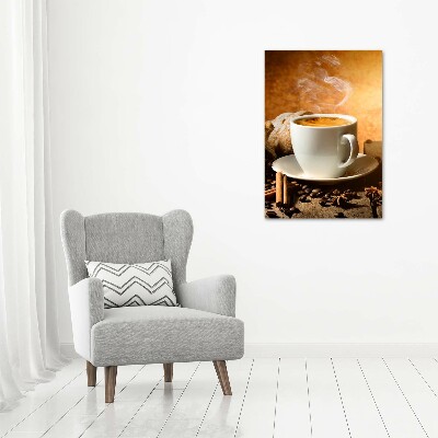 Tableau sur toile Café noir