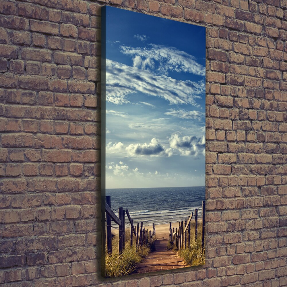 Tableau photo sur toile Chemin vers les plages