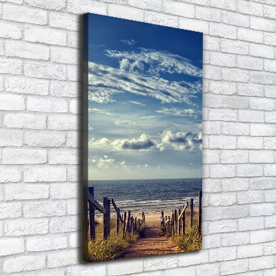 Tableau photo sur toile Chemin vers les plages