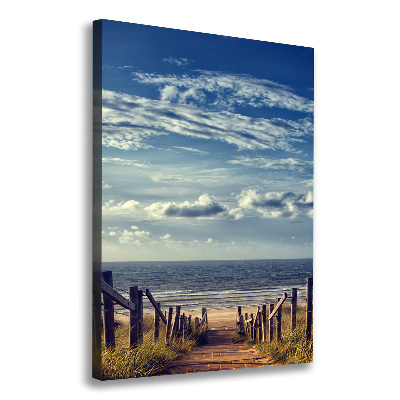 Tableau photo sur toile Chemin vers les plages