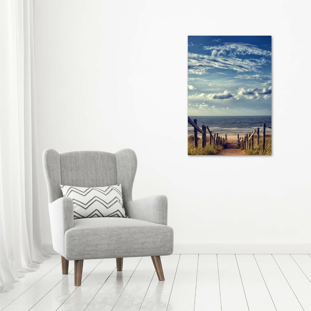 Tableau photo sur toile Chemin vers les plages