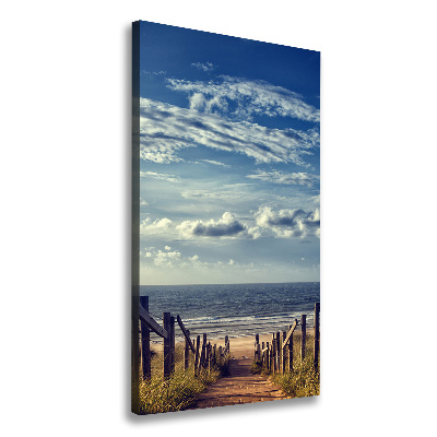 Tableau photo sur toile Chemin vers les plages