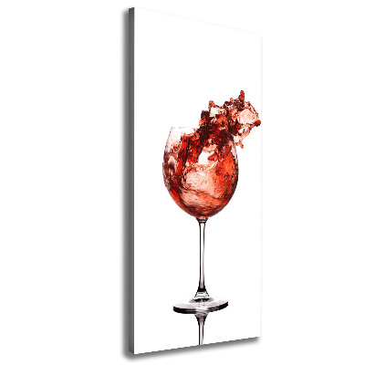 Tableau mural sur toile Un verre de vin