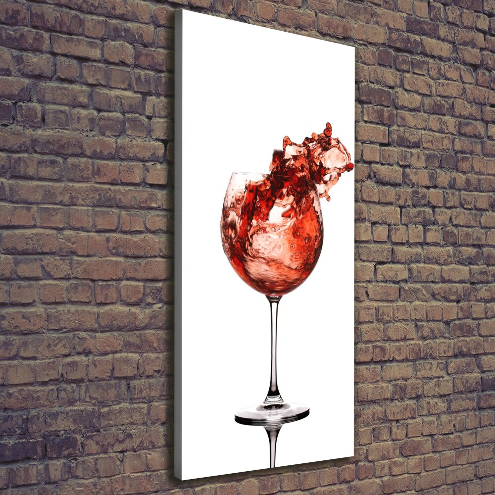 Tableau mural sur toile Un verre de vin