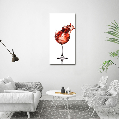 Tableau mural sur toile Un verre de vin