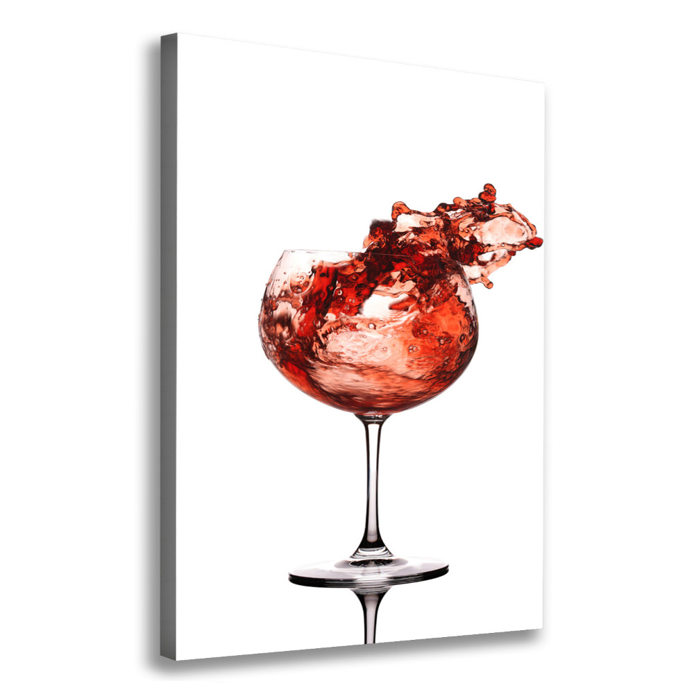 Tableau mural sur toile Un verre de vin