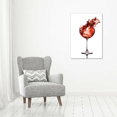 Tableau mural sur toile Un verre de vin