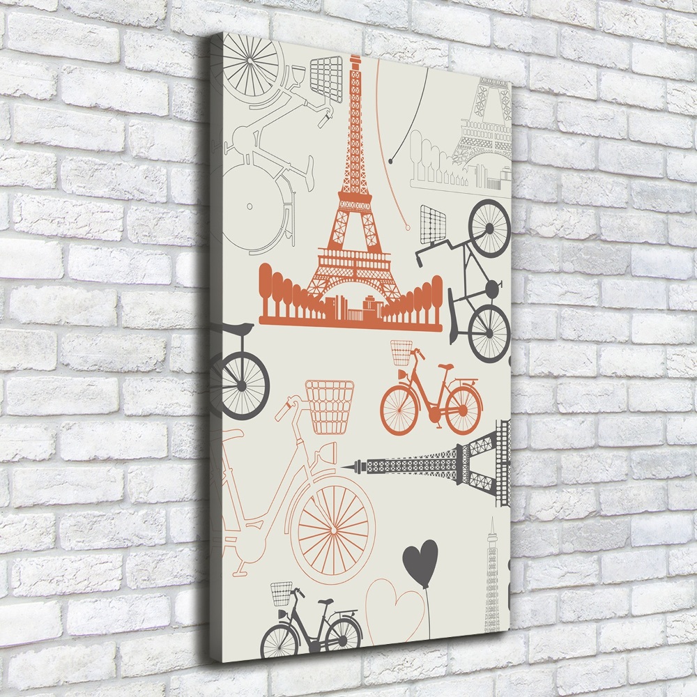 Tableau toile imprimée Symboles français