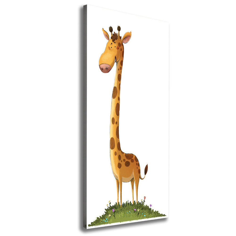 Tableau sur toile Girafe