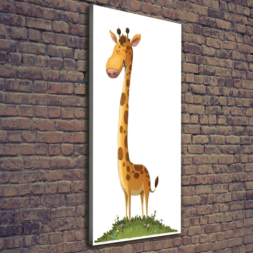 Tableau sur toile Girafe