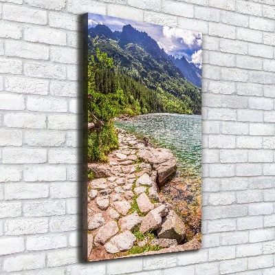 Tableau mural sur toile Morskie Oko Tatry