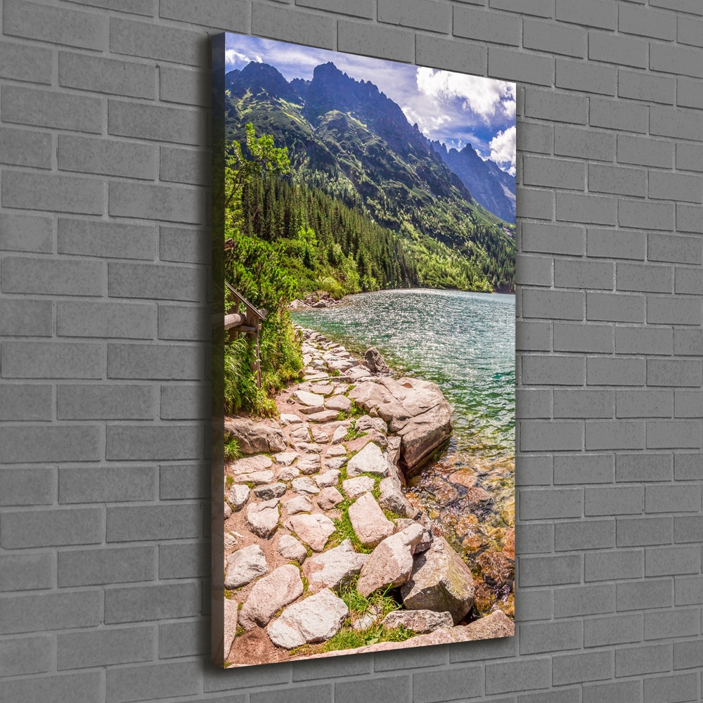 Tableau mural sur toile Morskie Oko Tatry