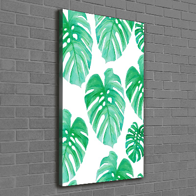 Tableau sur toile Monstera