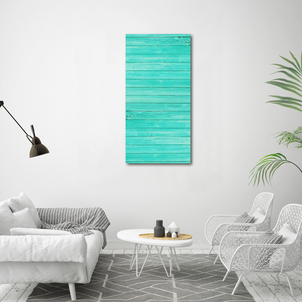 Tableau mural sur toile Panneaux verts