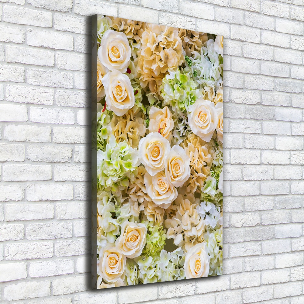 Tableau photo sur toile Fleurs de mariage