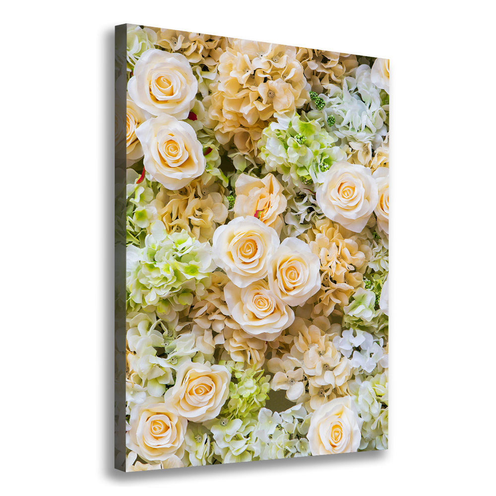 Tableau photo sur toile Fleurs de mariage