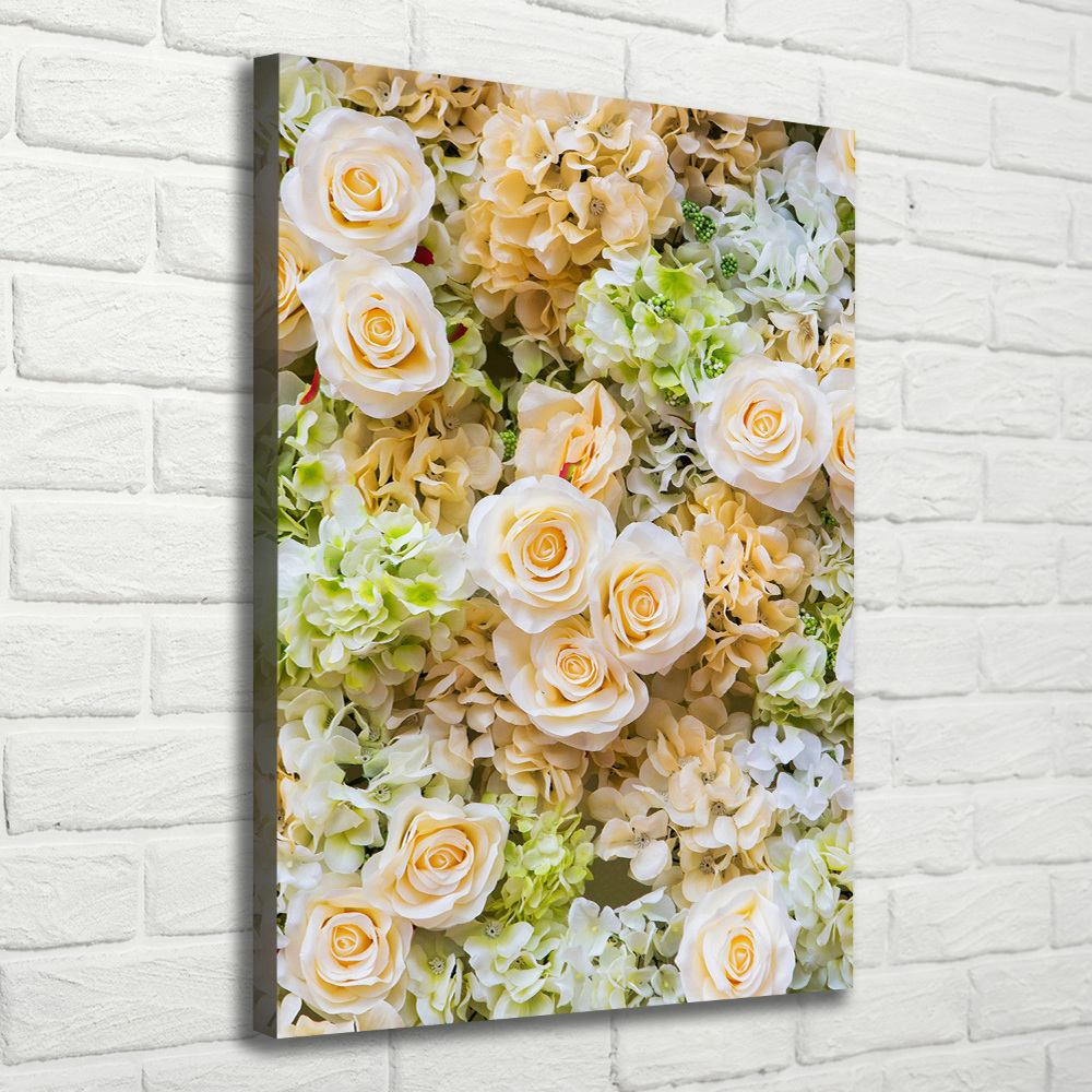 Tableau photo sur toile Fleurs de mariage