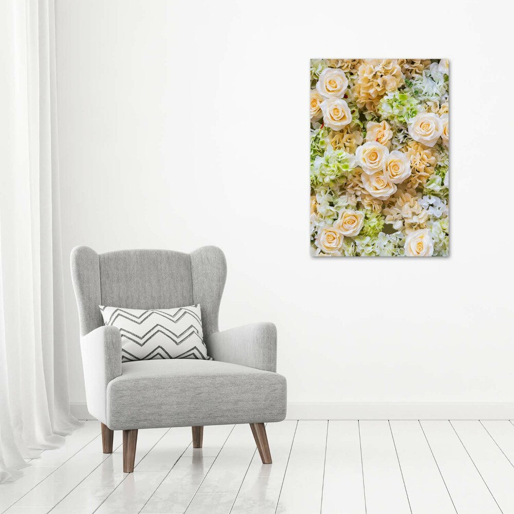 Tableau photo sur toile Fleurs de mariage