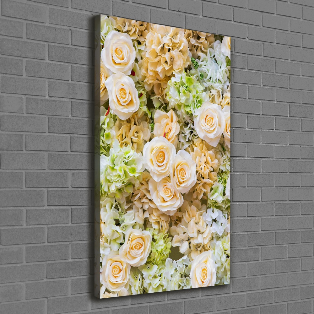 Tableau photo sur toile Fleurs de mariage