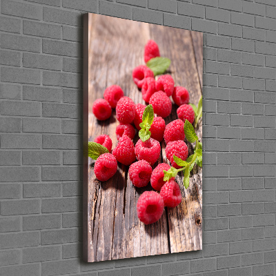 Tableau imprimé sur toile Framboises