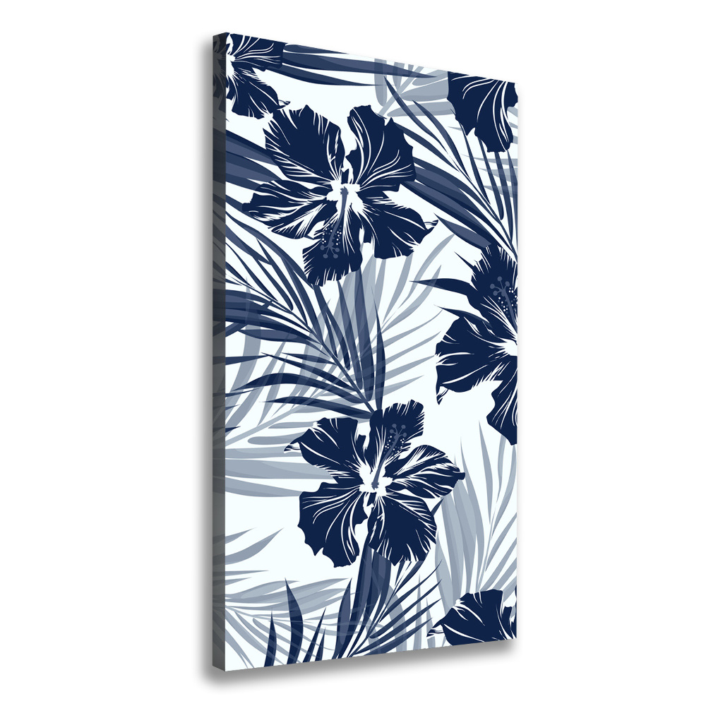 Tableau toile imprimée Fleurs tropicales