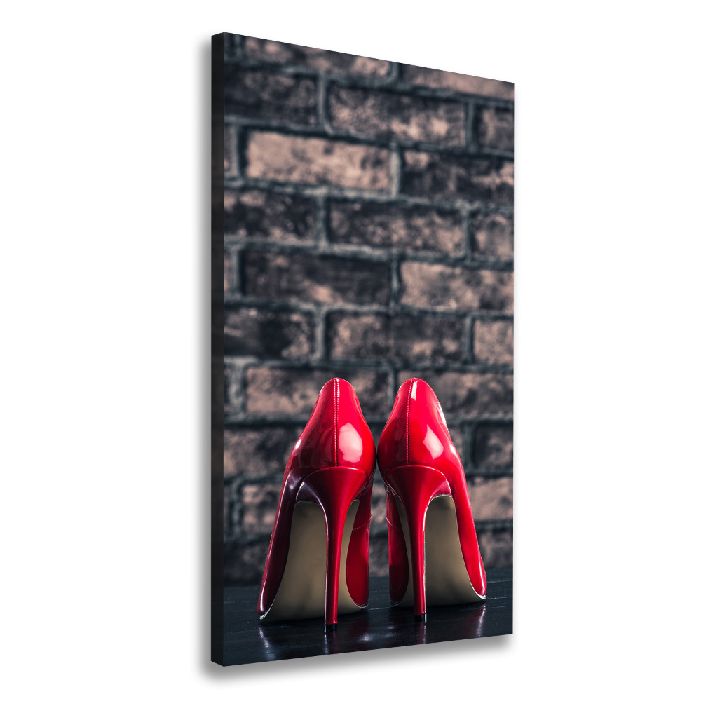 Tableau mural sur toile Talons aiguilles rouges