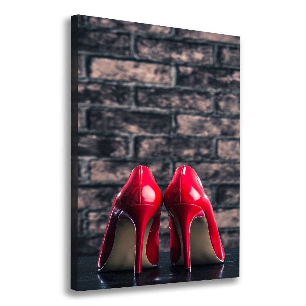 Tableau mural sur toile Talons aiguilles rouges